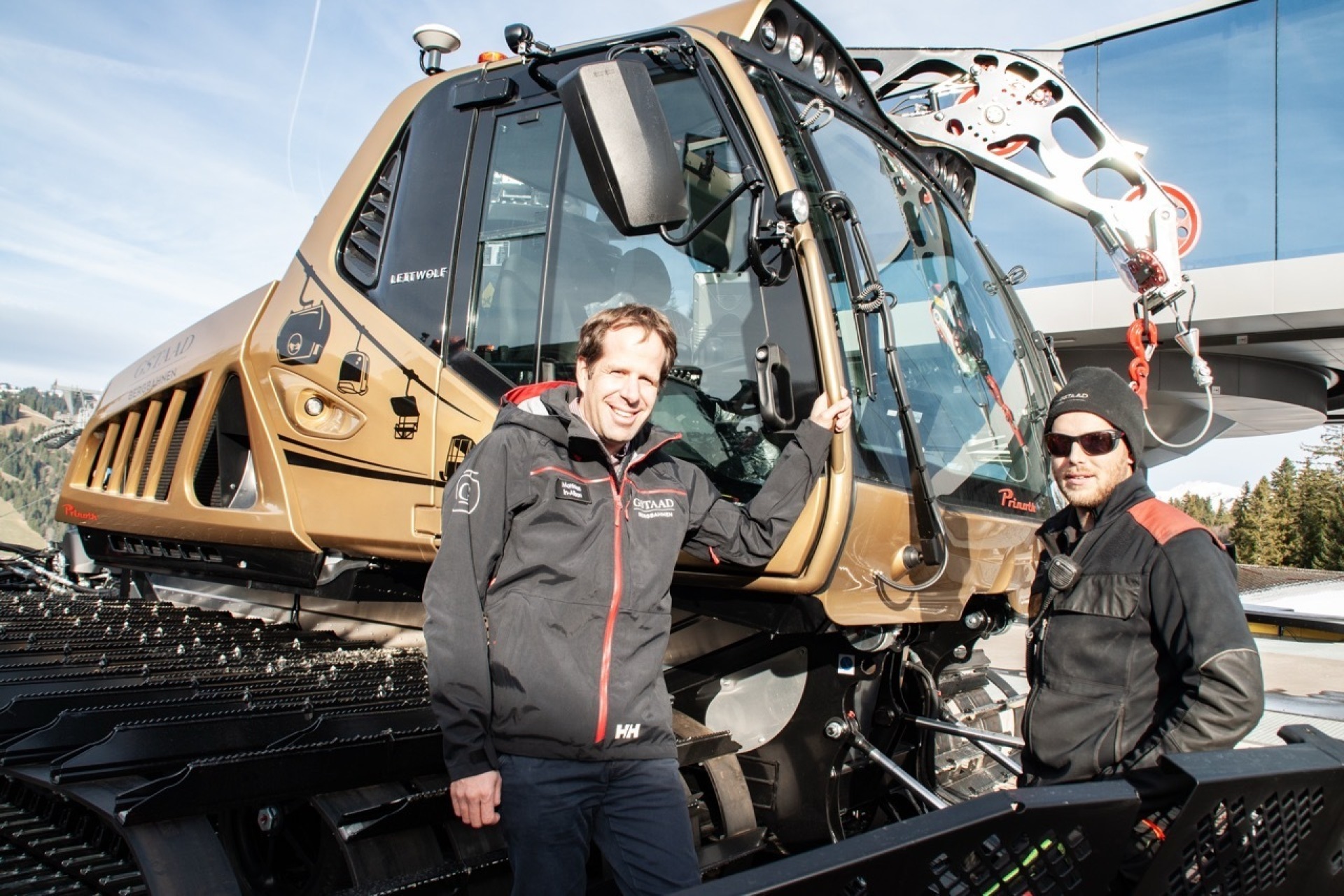 Mathhias In-Albon, left. | Photograph: Kerem S. Murer / AVS - Das Bild wird blockiert. – Möglicherweise durch einen aktiven Adblocker.