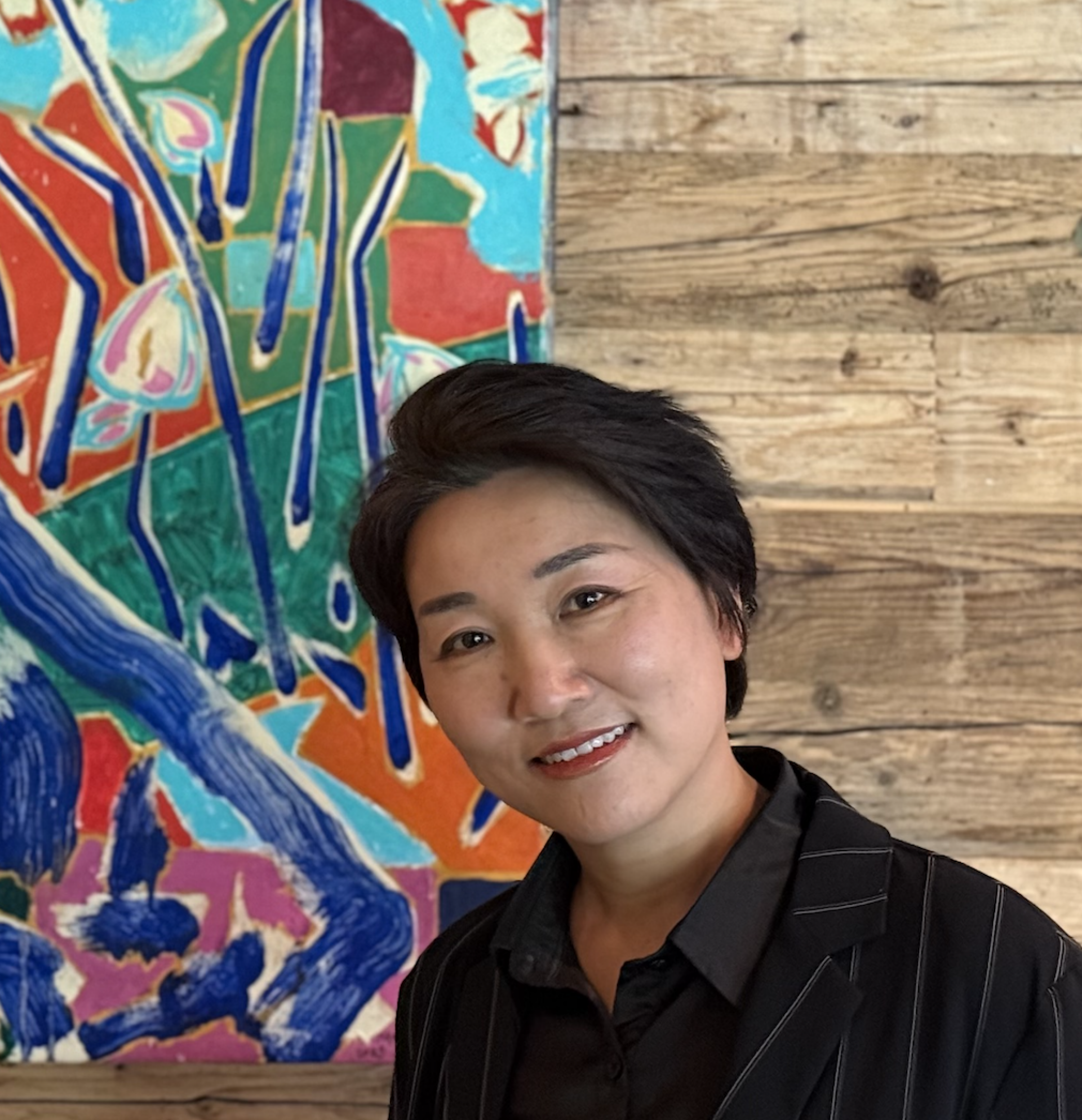Zhao Mengge is artist in residency at Hotel de Rougemont & Spa