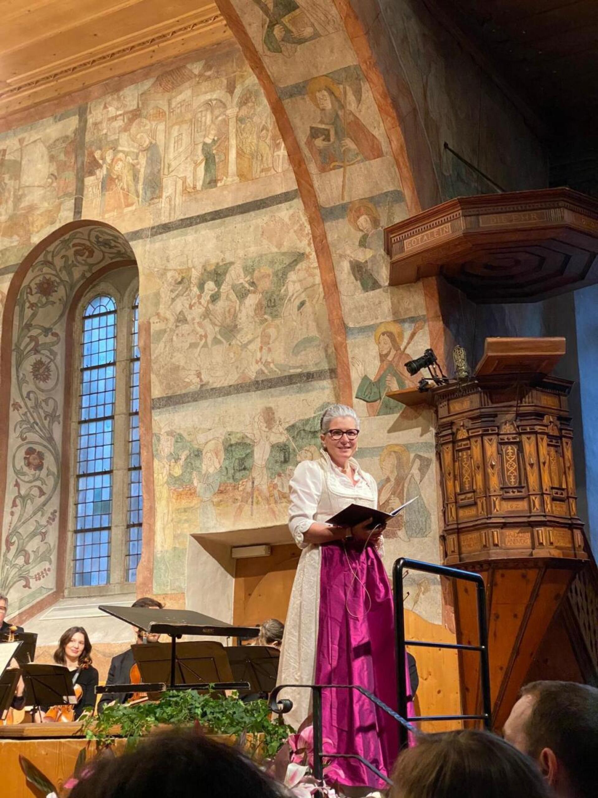 Marianne Kellenberger is no stranger to the Menuhin Festival | Photo by Monika Marmet