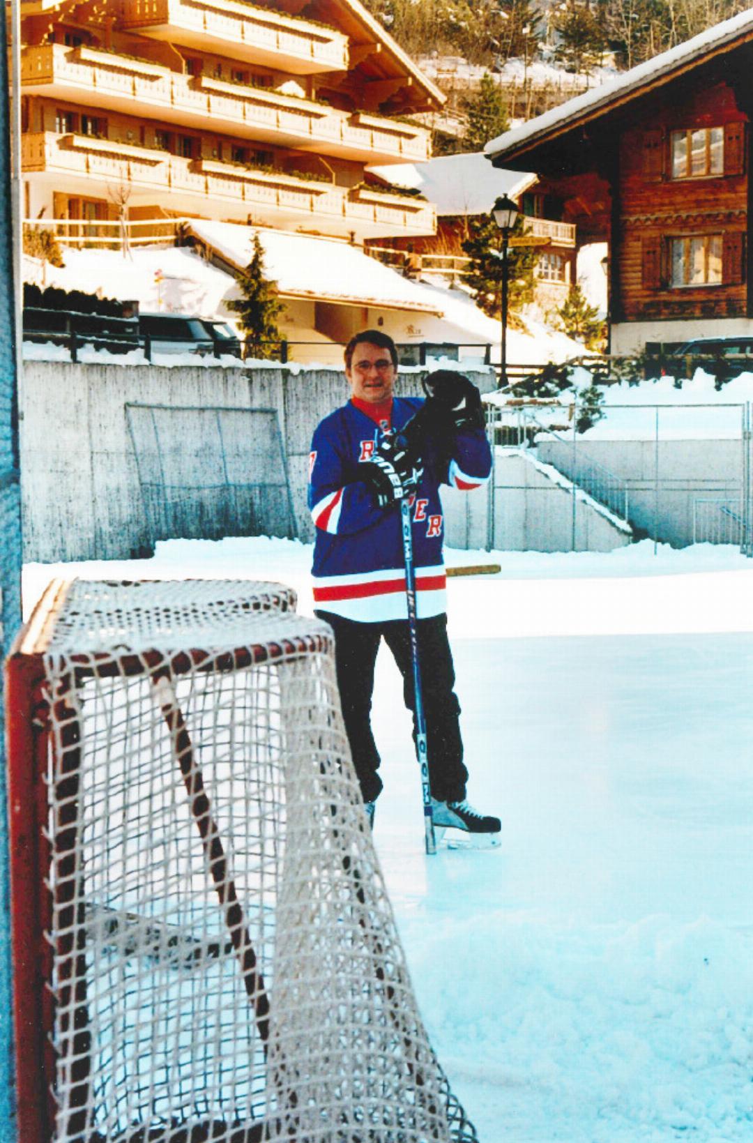 2007, on the rink in Gstaad