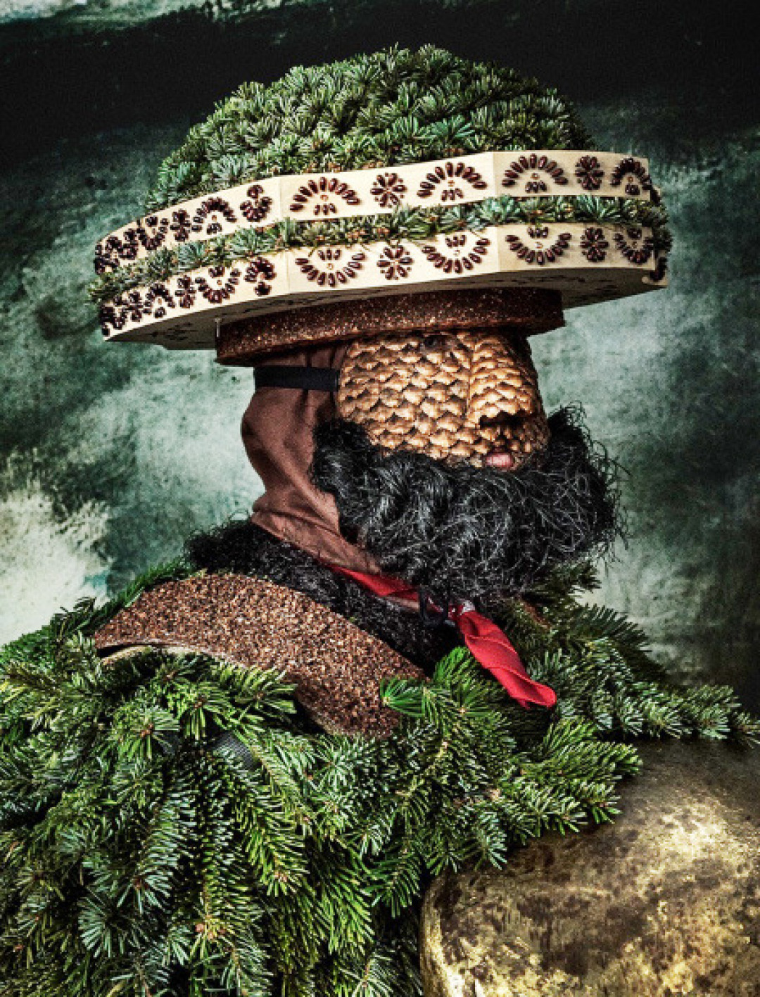 Titled "Deep in Nature, Urnäsch in Appenzell Ausserrhoden" - dressing up for Silvester (new year) cleanse. Titled "Deep in Nature, Urnäsch in Appenzell Ausserrhoden" - dressing up for Silvester (new year) cleanse.