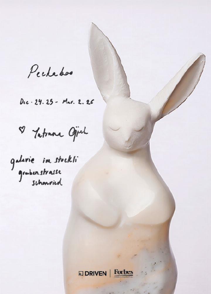 Tatiana Ojjeh | Wise Rabbit Carrara Marble (2020) | H 100 x 50 x 60