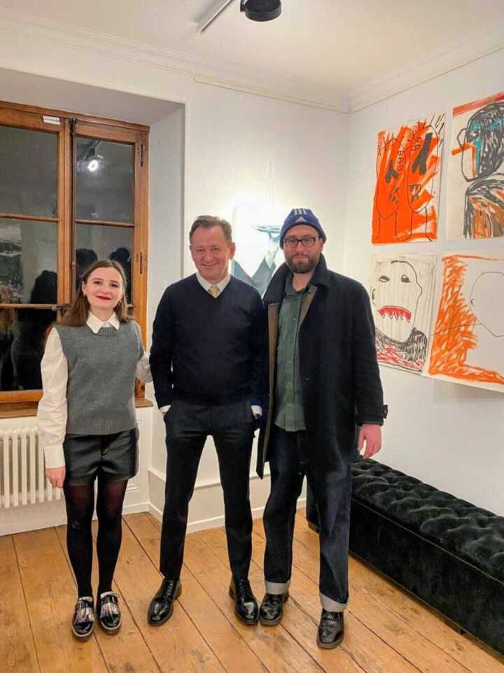 From left: Nathalie Marti, Greg Podgorski and Attila Wittmer