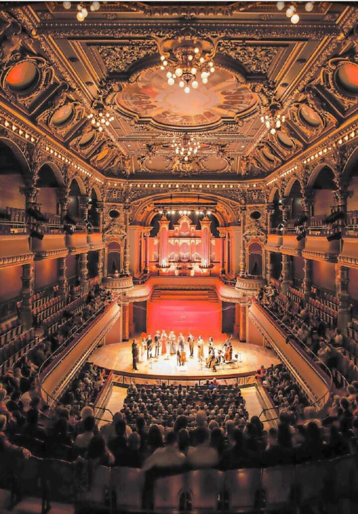 Despite turbulence, students and faculty continued their work, including a standout concert at Geneva’s Victoria Hall this March. Photo: Supplied