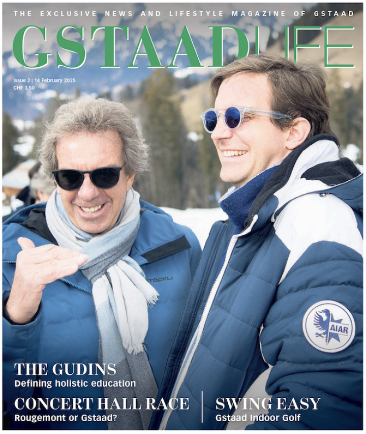 Phillippe and Christophe Gudin at the 12th edition of the Alpina Cup in Gstaad