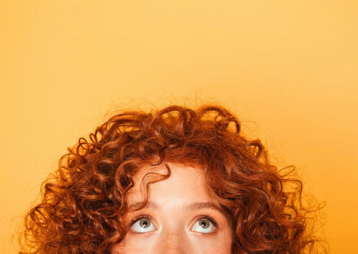 Curly thoughts thoughts before a fresh cut in Rougemont. Photograph: unsplash