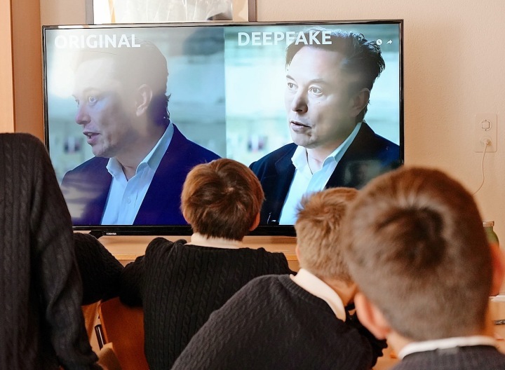 The real Elon Musk and the AI-generated version were analysed. PHOTO: JONATHAN SCHOPFER The real Elon Musk and the AI-generated version were analysed. PHOTO: JONATHAN SCHOPFER