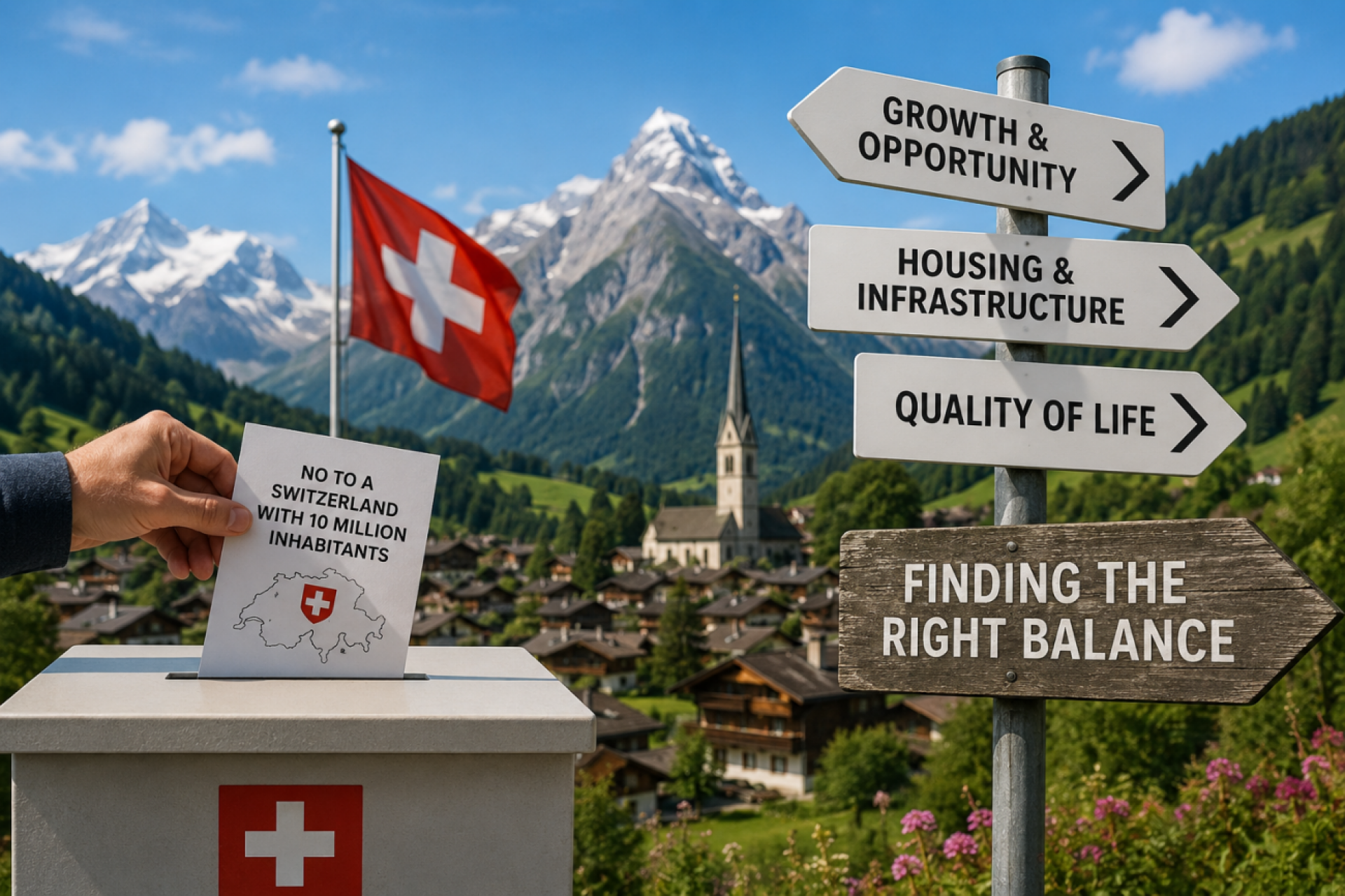 Swiss voters have rejected the so-called 10 Million Initiative on the 14 June vote.