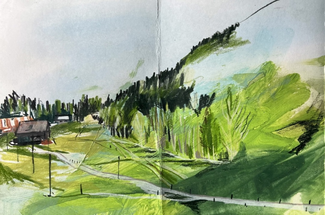 Landscape in Turbach Landscape in Turbach