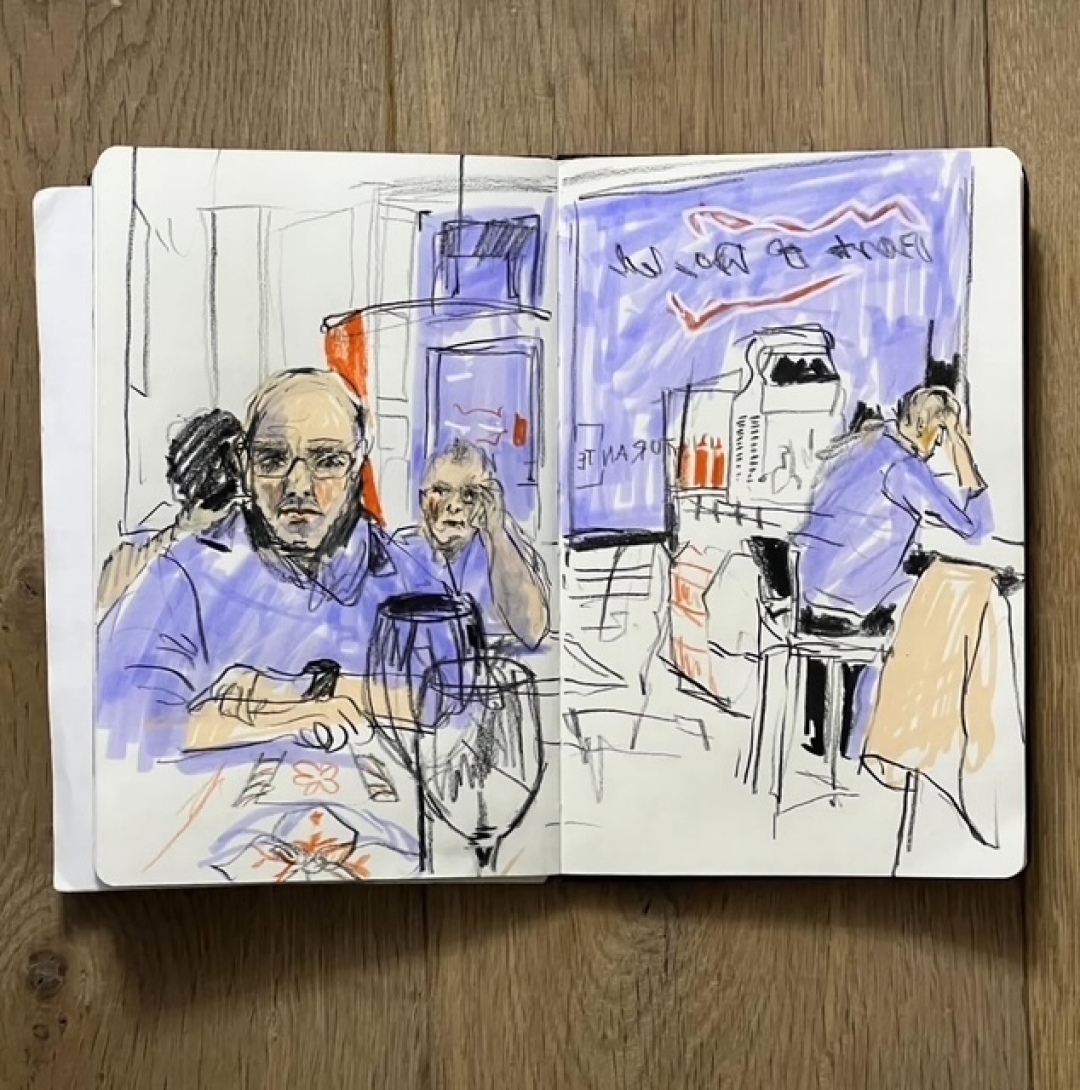 Scenes from a sketchbook Scenes from a sketchbook