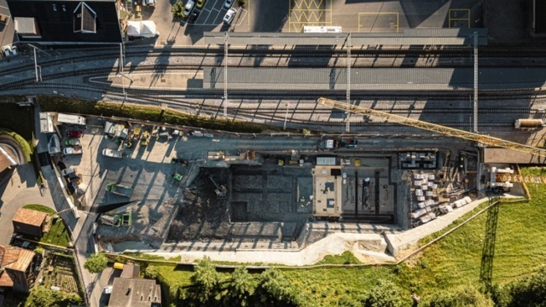 Site under Construction. The new Le Rosey Campus seen from above | Photo: Melanie Uhkötter Site under Construction. The new Le Rosey Campus seen from above | Photo: Melanie Uhkötter