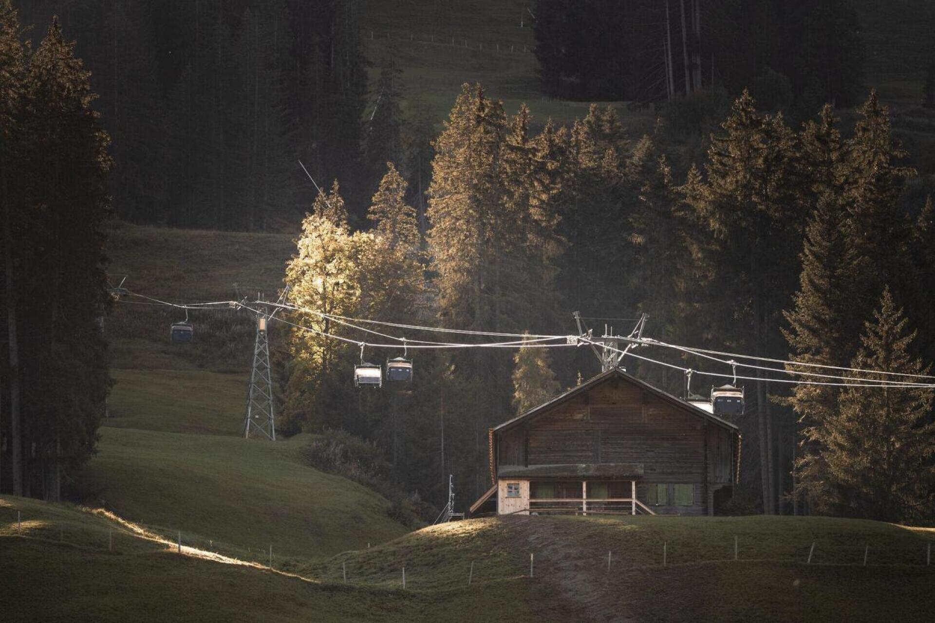 The Horneggli chair lift as we know it today | (c) Destination Gstaad - Yannick Romagnoli